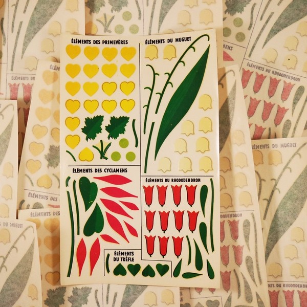 Décalcomanie Primevère Muguet n°6