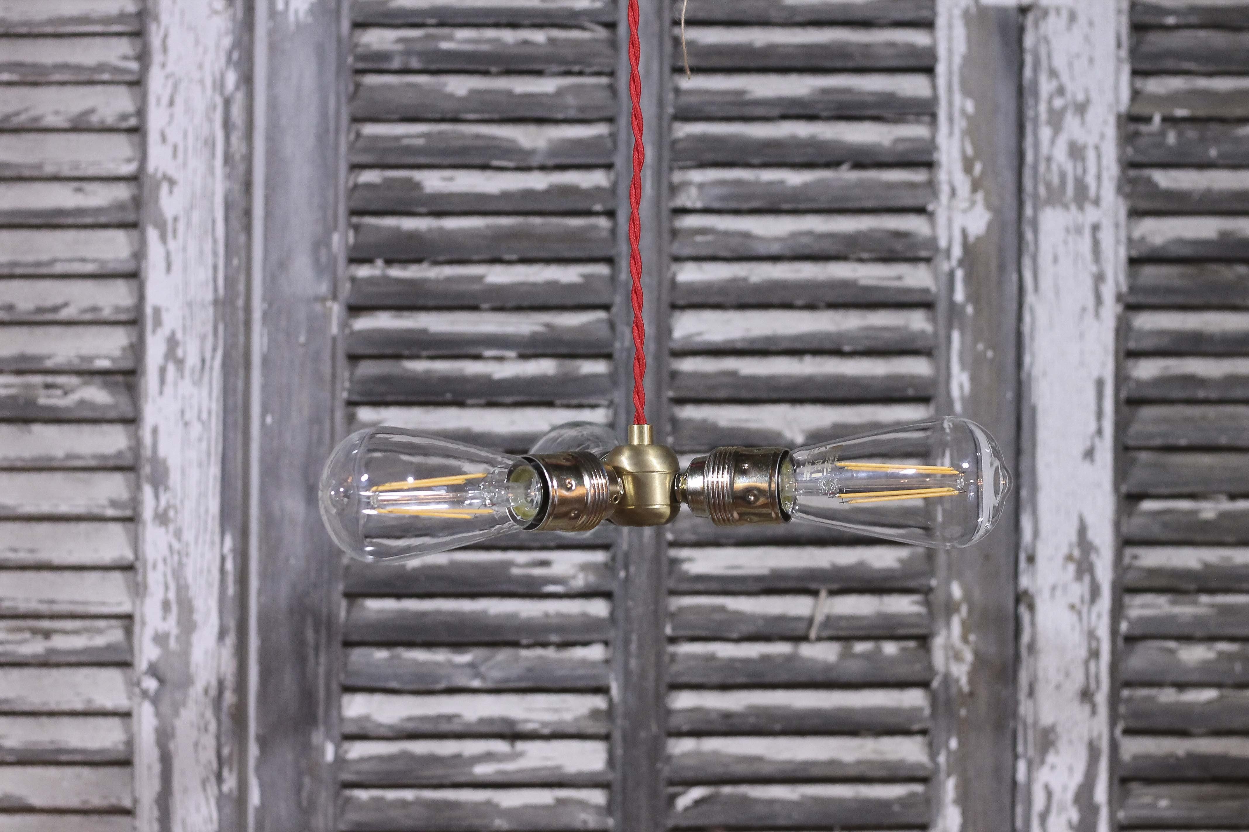diviseur laiton droite trois électricité douille norme européenne ampoule quincaillerie 90 degré