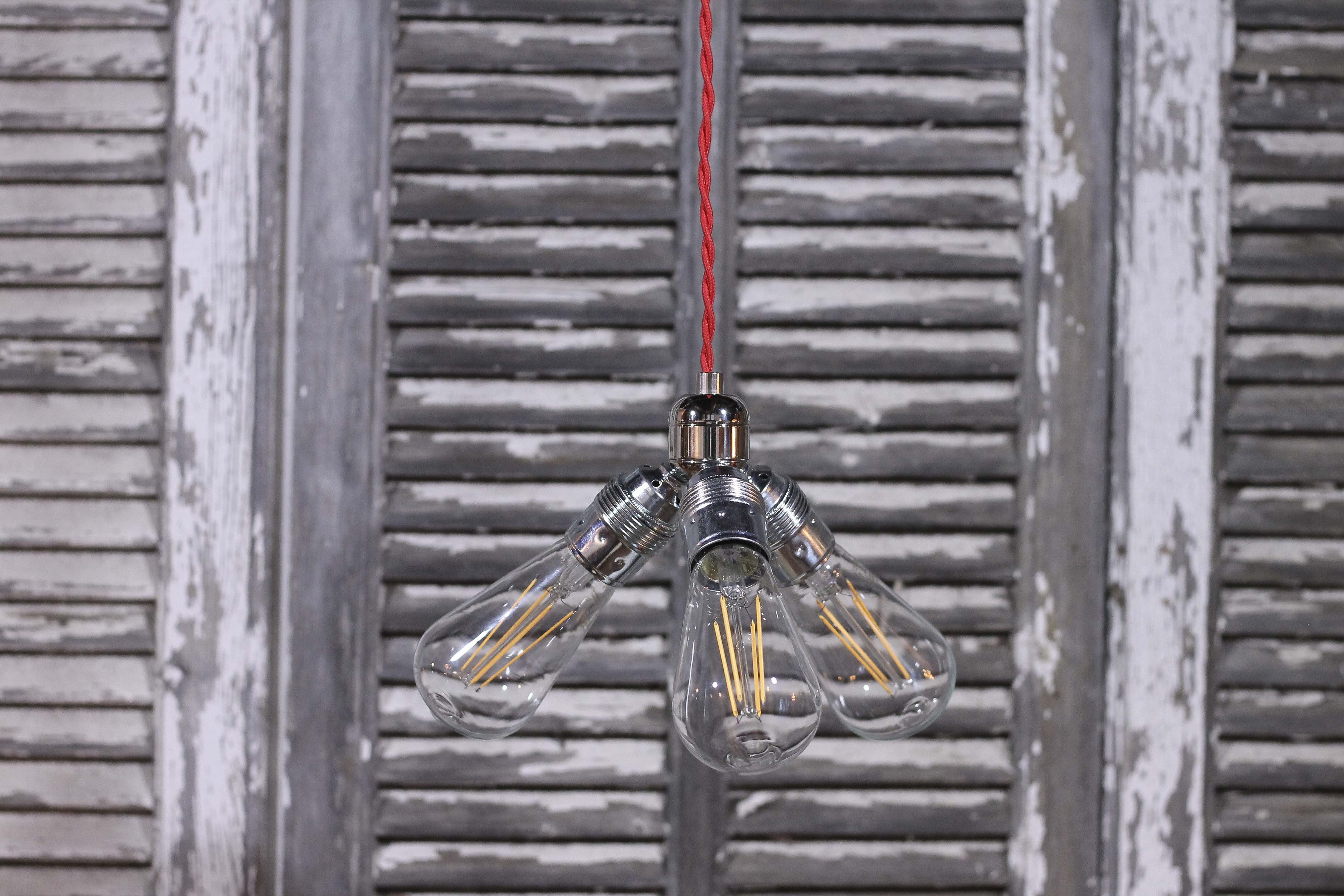 diviseur nickel trois électricité douille norme européenne ampoule quincaillerie 45 degré