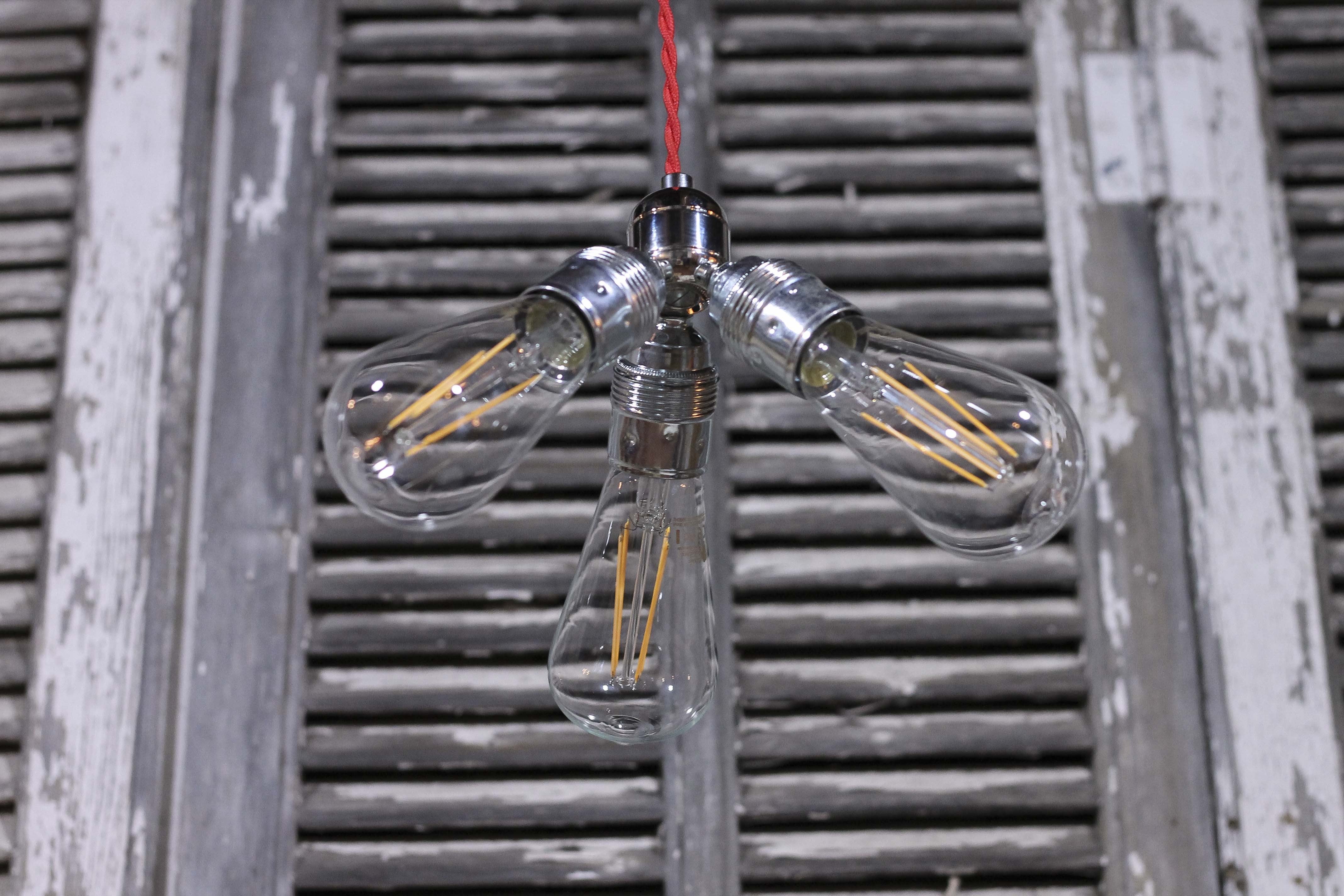 diviseur nickel trois électricité douille norme européenne ampoule quincaillerie 45 degré
