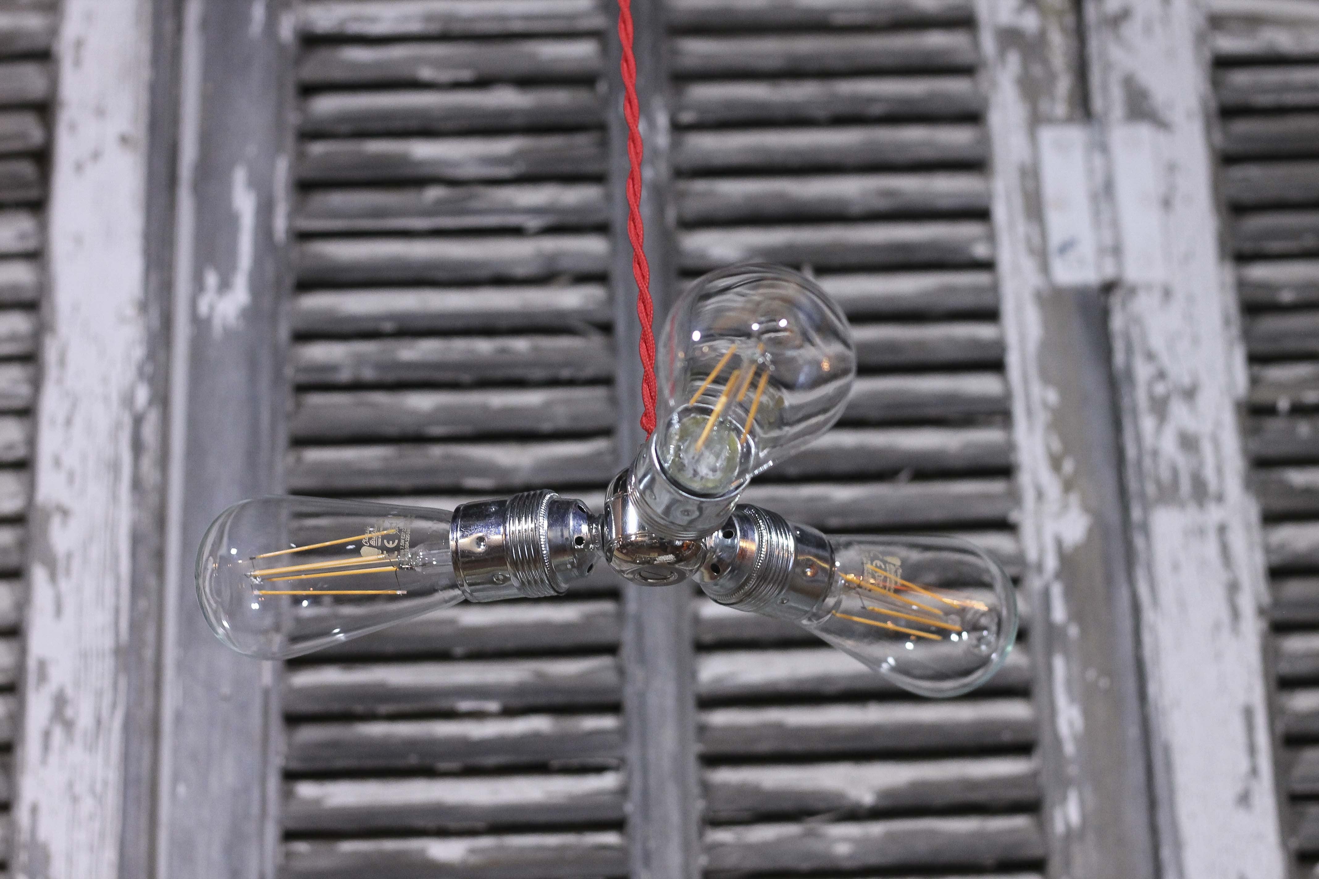 diviseur nickel argent droite trois électricité douille norme européenne ampoule quincaillerie 90 degré