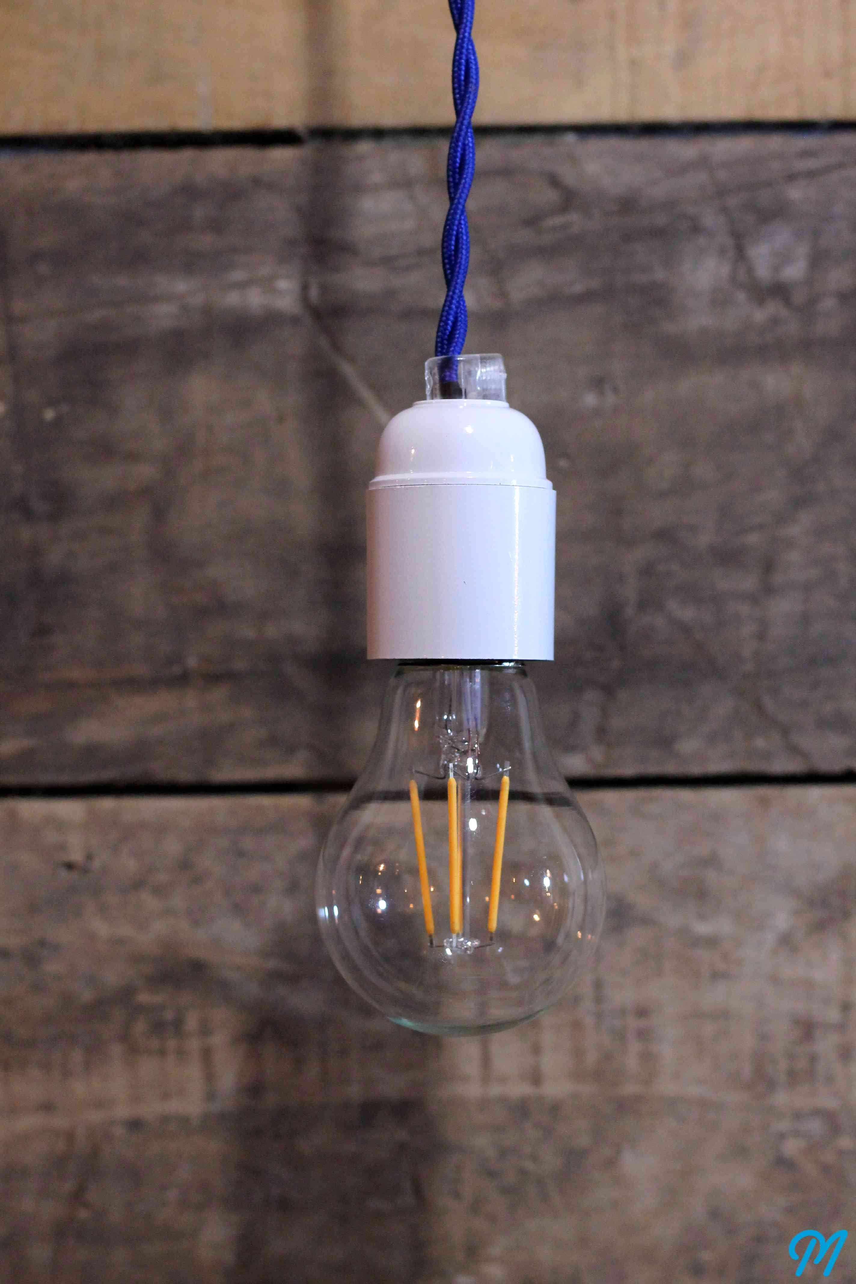 douille en bakélite blanche e27