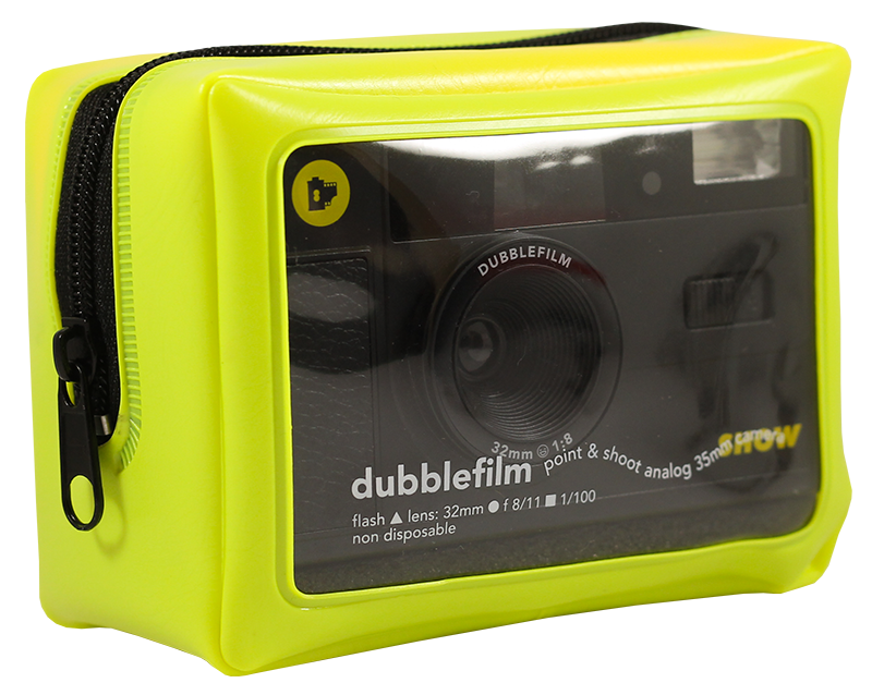 Dubble Dubblefilm Show Camera Black Appareil 35mm réutilisable flash 400 Iso argentique Vintage