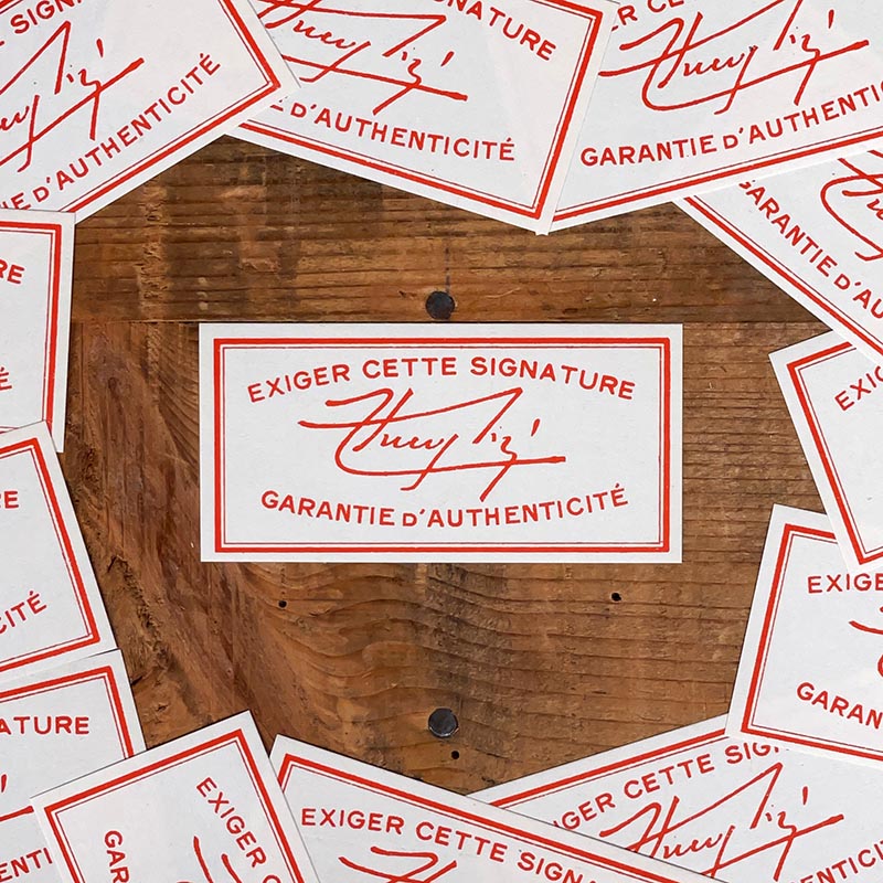 étiquette ancienne pharmacie hinglais reims epernay marne 1930 1920 exiger cette signature