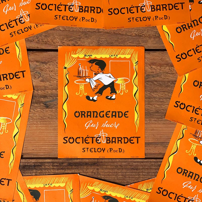 Orangeade Label 1960