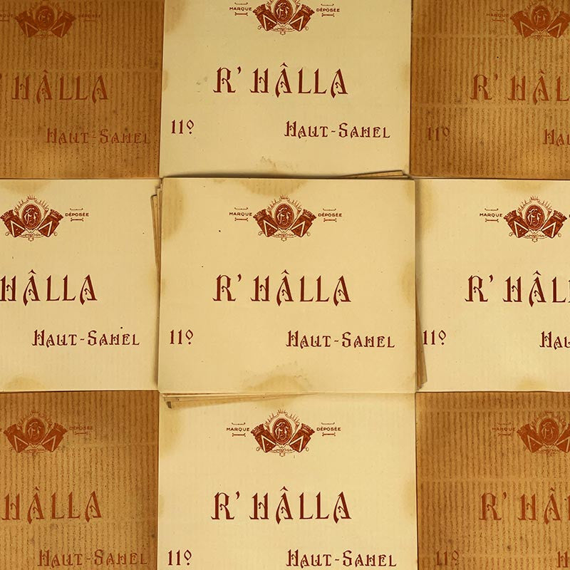 Étiquette Haut Sahel R'Halla 1900