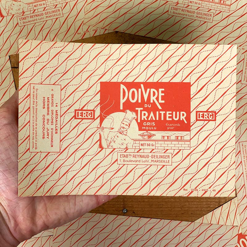Deli Pepper 1930 Label