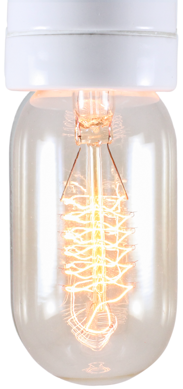 ampoule filament carbone e27 électricité quincaillerie lampe radio 30w