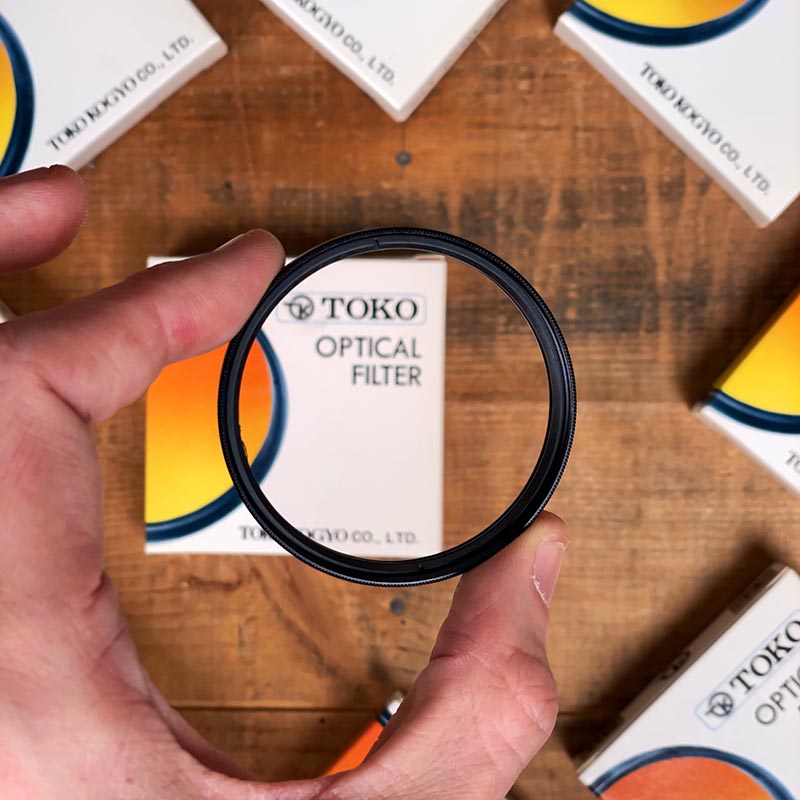 filtre ancien vintage Toko filter skylight 1A 55mm 1970 1980