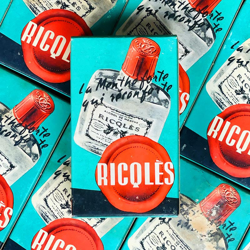 Flacon d'Alcool de Ricqles 1960