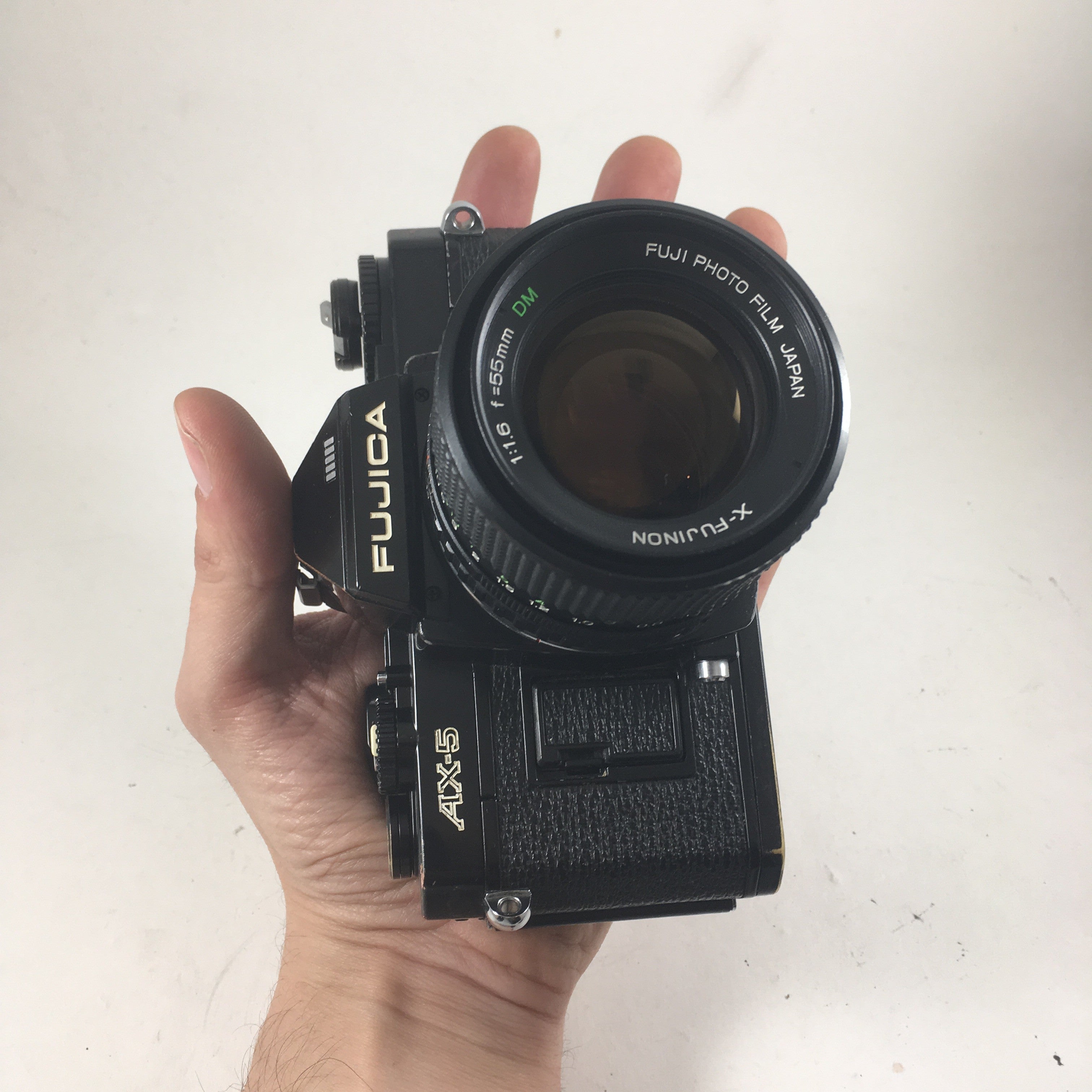 Fujica AX-5 & X-Fujinon 55mm 1:1.6