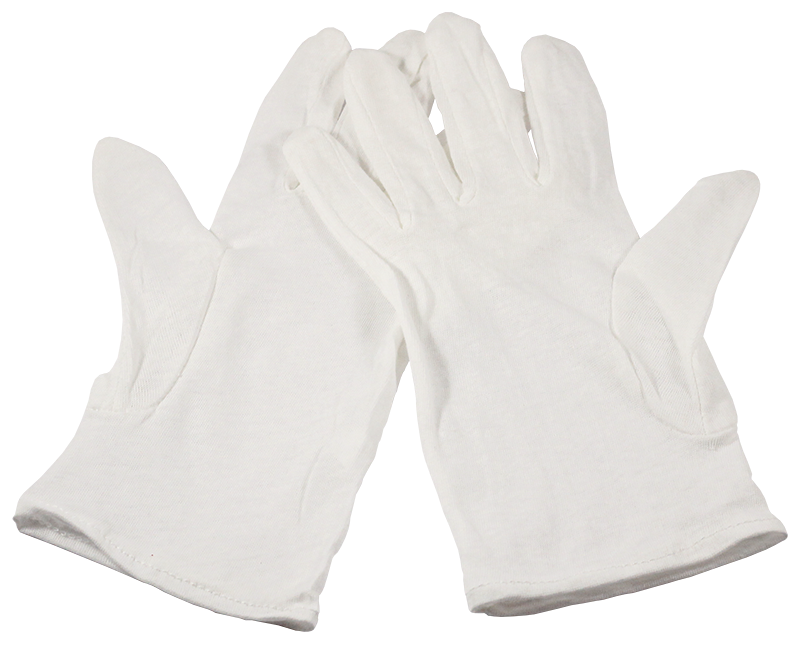 gants de laboratoire en nettoyage coton optique pellicule film appareil paire objectif lentille labo