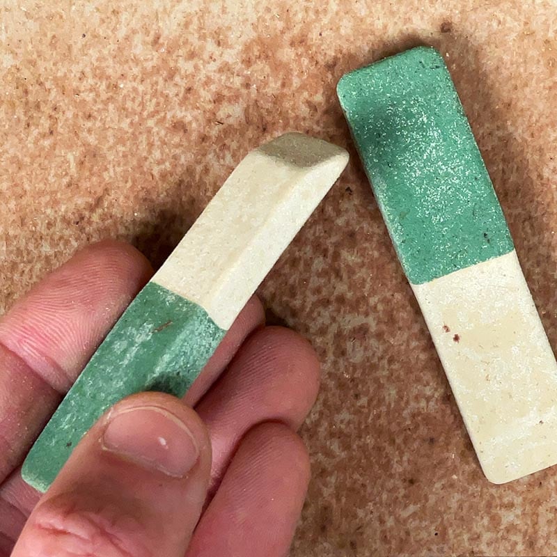 Gomme Bicolore d'Ecolier 1960