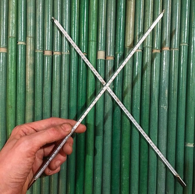Grand Thermomètre Fin 400°C 1923