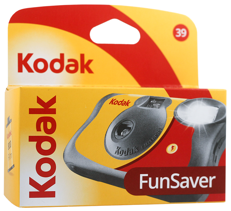 appareil photo argentique jetable kodak fun saver couleur flash 39 poses photos