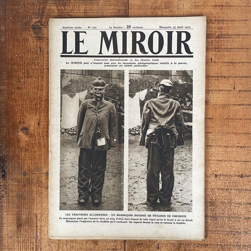 Journal Le Miroir Guerre 1914 1918