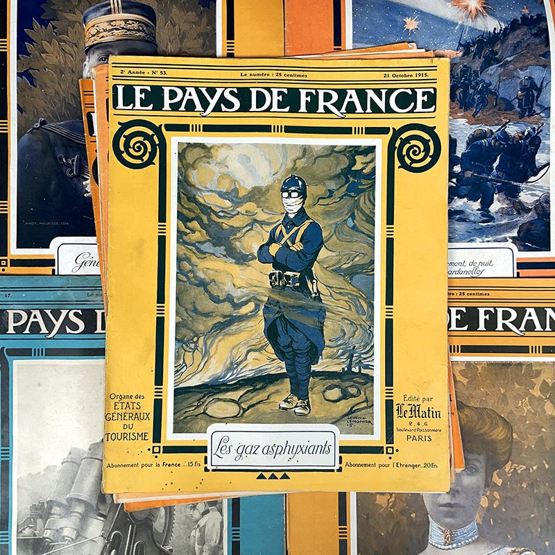 Journal Le Pays de France 1914 1918