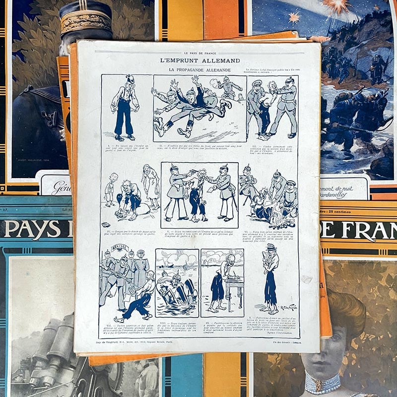 Journal Le Pays de France 1914 1918