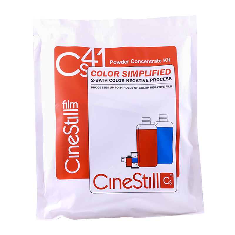cinestill c41 simplified kit négatif cs41 développement couleur powder kit poudre