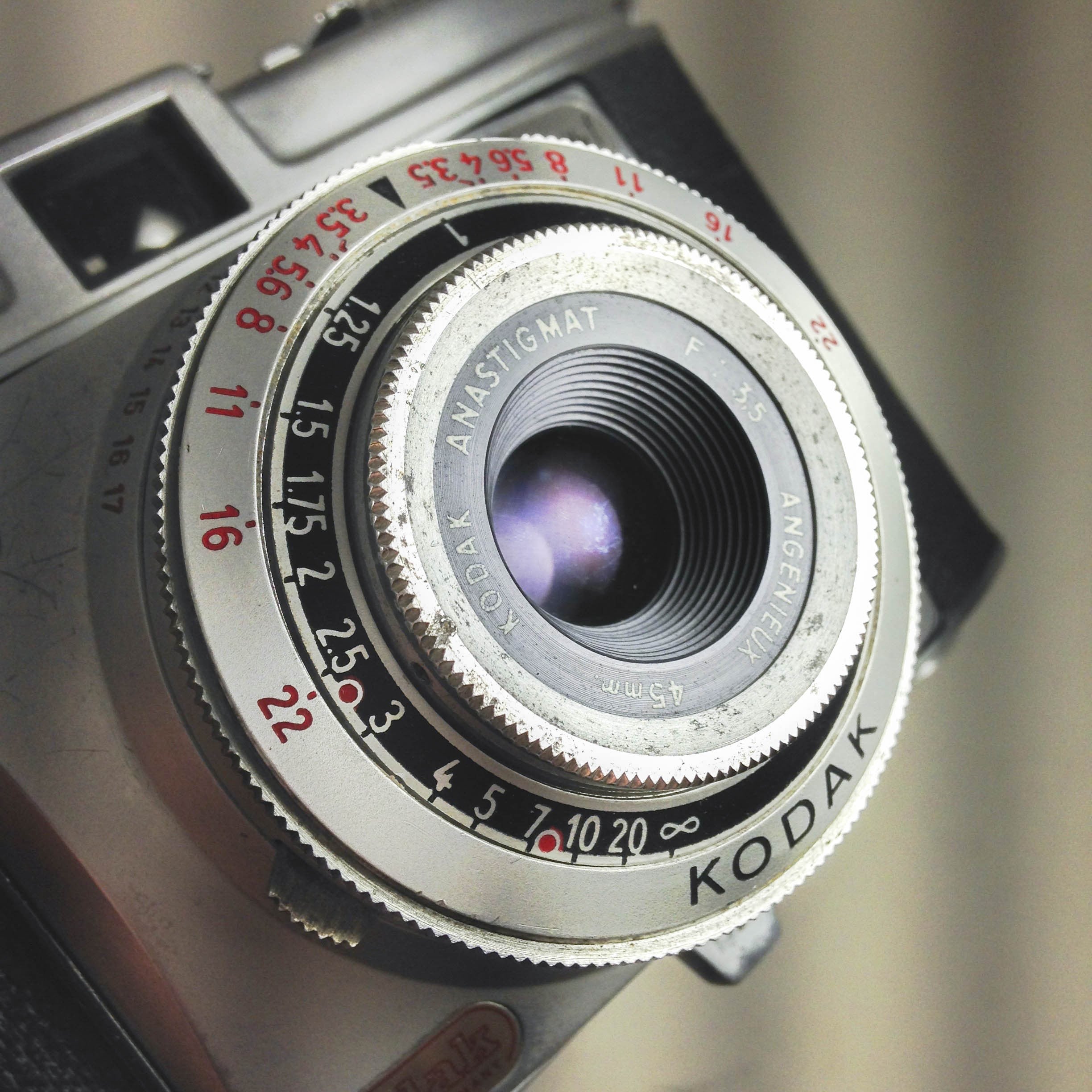 Kodak Retinette F & Angénieux Anastigmat 45mm F/3.5