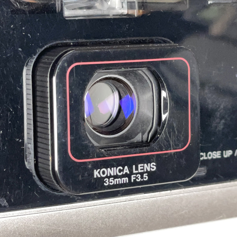 konica a4 big mini compact point and shoot macro 35mm 3.5 argentique film pellicule ancien vintage photo photographie 135 24x36