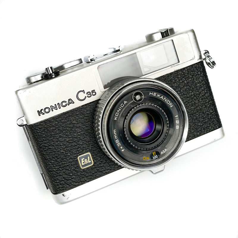 konica c35 e&L compact hexanon 38mm 2.8 35 135 24x36 film argentique pellicule photographie photo platy
