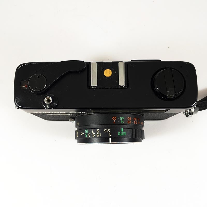 Konica C35 Automatic Noir & Hexanon 38mm 2.8