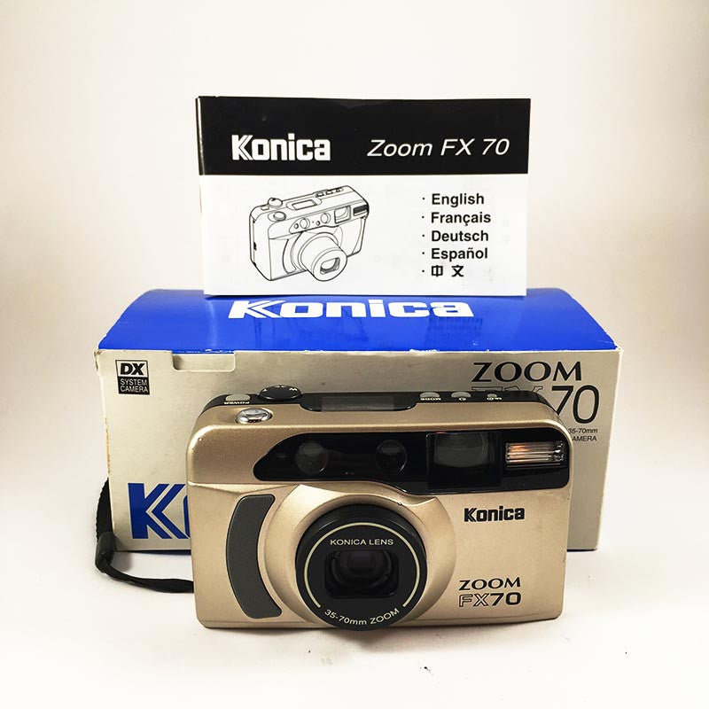Konica Zoom FX70 35-70mm Box