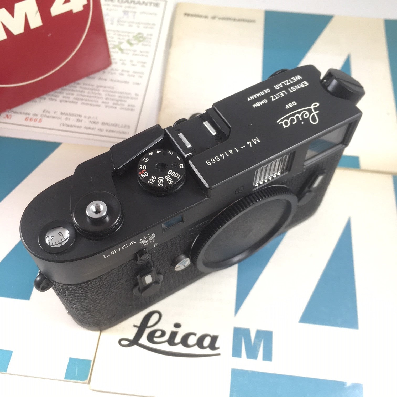 Leica M4 Noir 50ème Anniversaire 1975