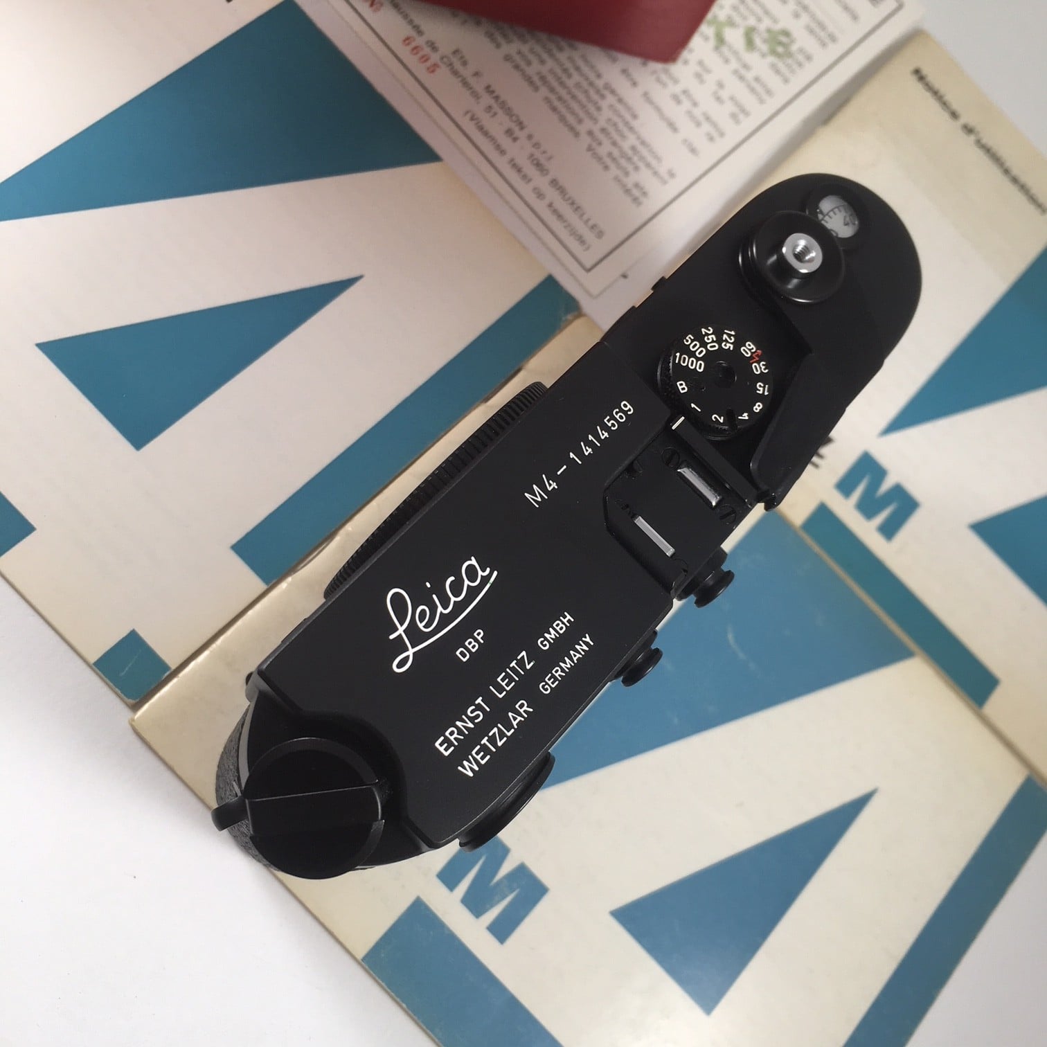Leica M4 Noir 50ème Anniversaire 1975