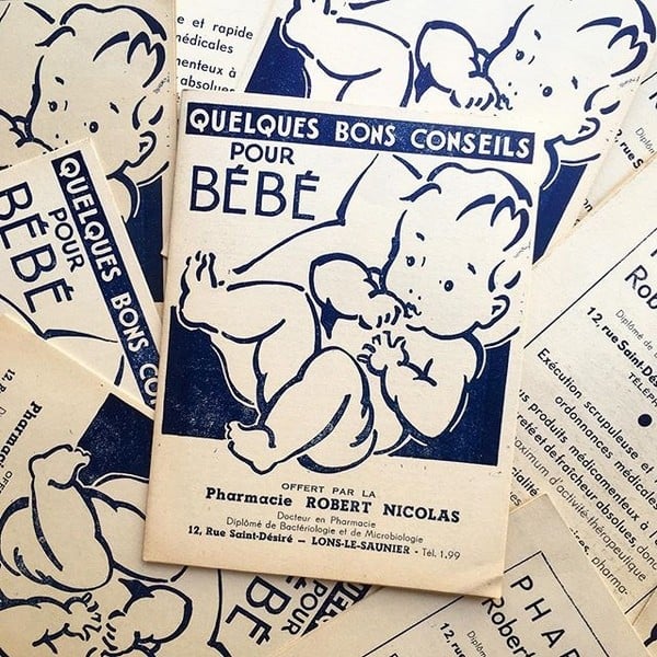 Livret Conseils Pour Bébé 1950