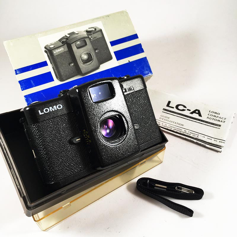 Lomo LC-A & Minitar 1 32mm 2.8 Box