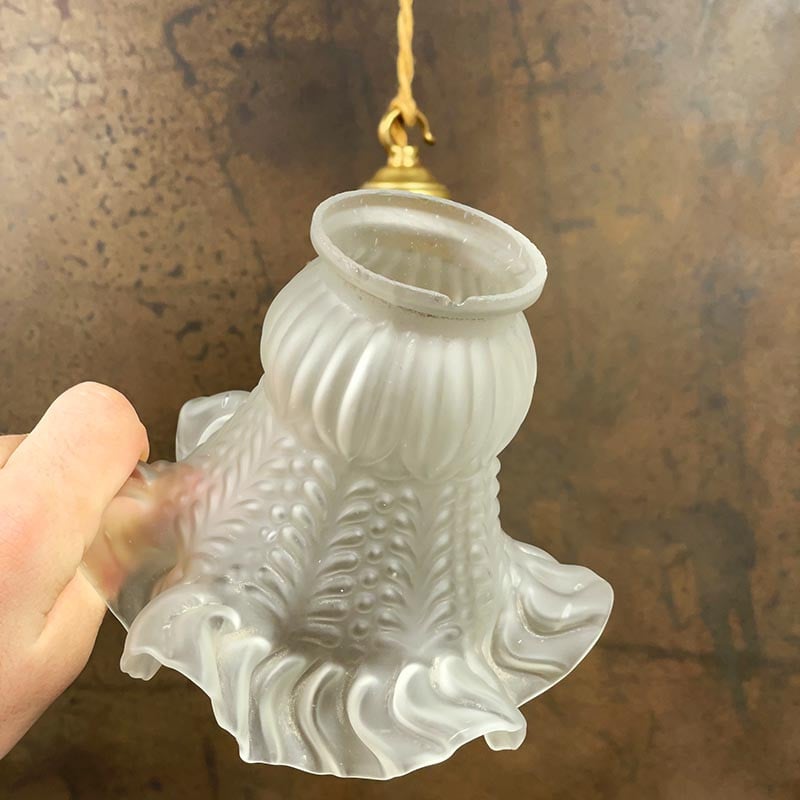 Luminaire Vintage Tulipe 1920