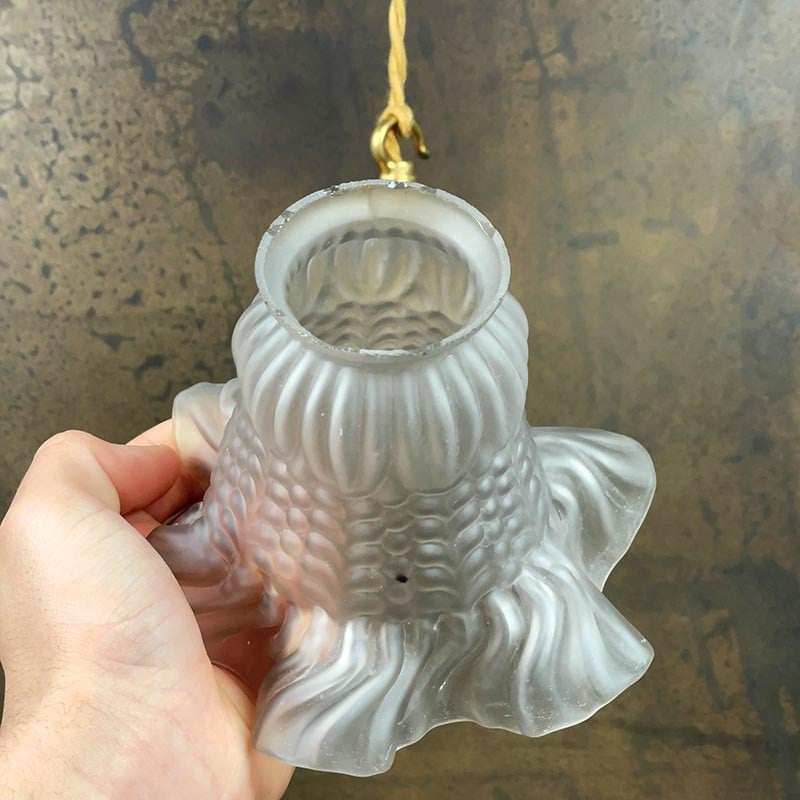 Vintage Tulip Light Fixture 1920