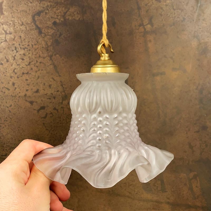 Luminaire Vintage Tulipe 1920