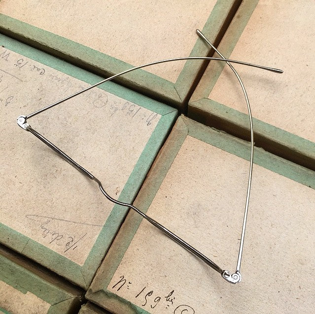 lunette ancienne métal XIX ème 1880 1870 titane paladium vue soleil solaire aristide retro