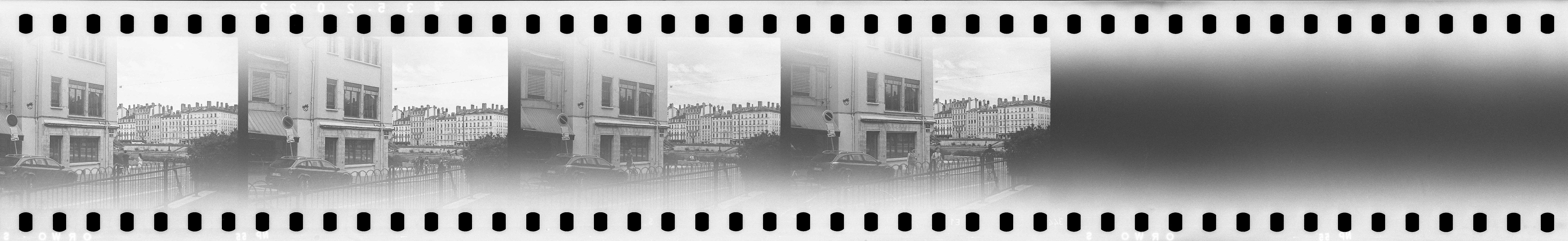 Marinette Vintage Film M101 Pellicule Ancienne Périmée noir et blanc Orwo NP55 50 Iso 25 Iso voilage grain ancien