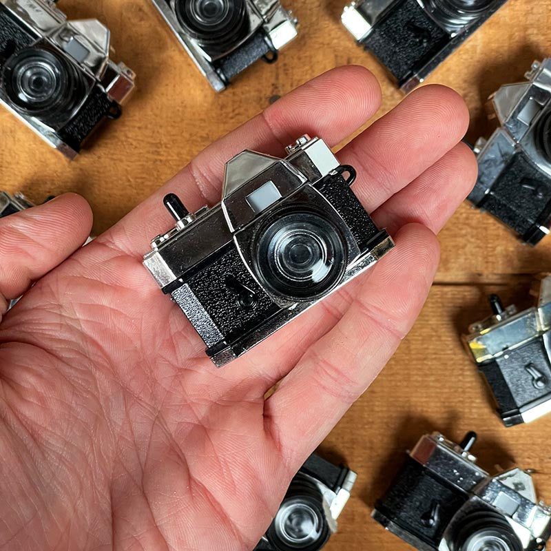 visionneuse ancienne plastique belfort noir mini 1980 marché factice appareil photo vintage