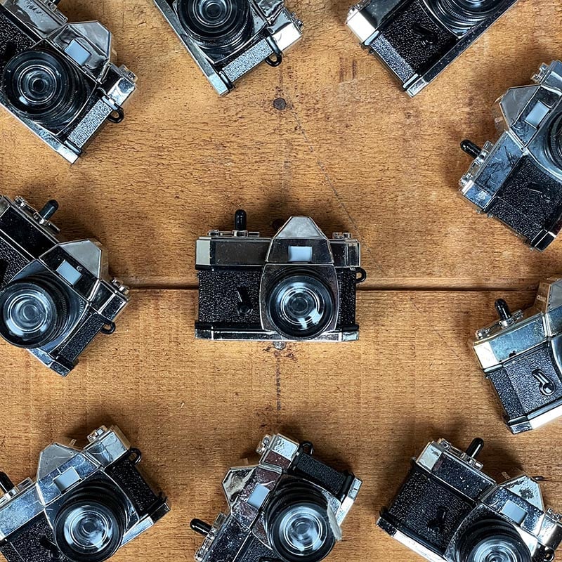 visionneuse ancienne plastique belfort noir mini 1980 marché factice appareil photo vintage