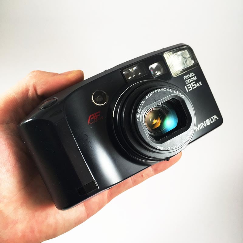 Minolta AF Riva Zoom 135 EX & 38-135mm