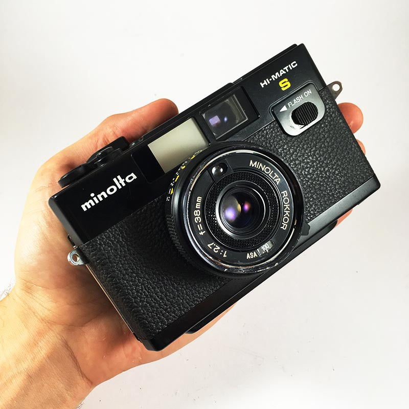 Minolta HI-Matic S & 38mm 2.7