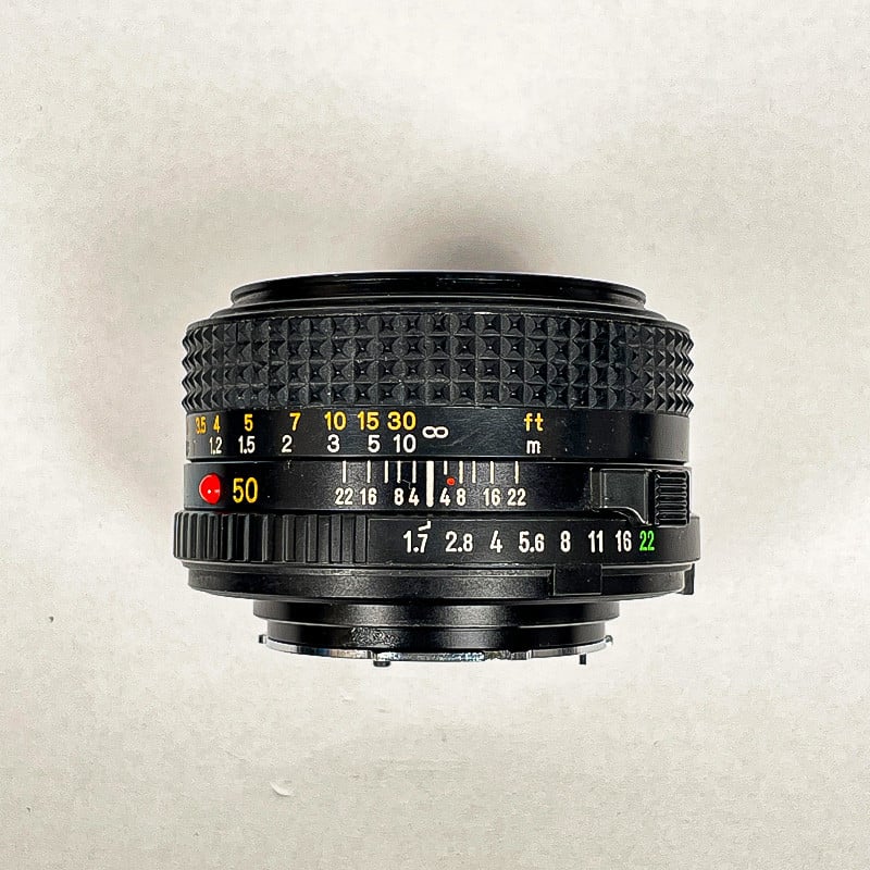 Minolta MD 50mm 1.7