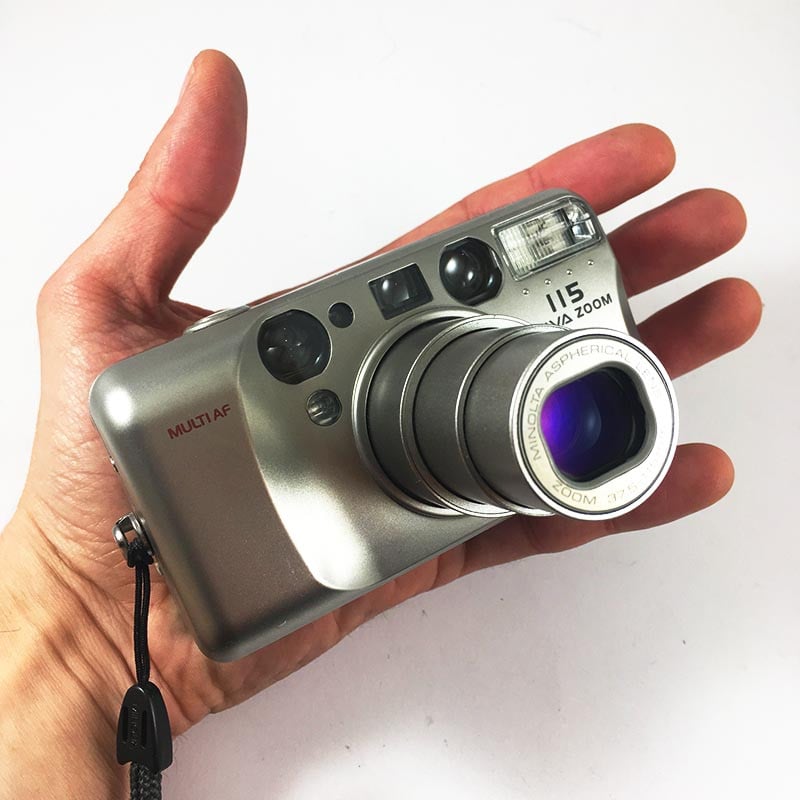 Minolta Riva Zoom 115 & 37.5-115mm