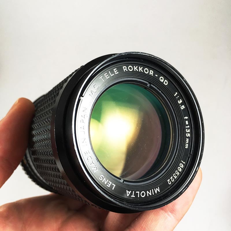 Minolta SRT 100X & 135mm 3.5