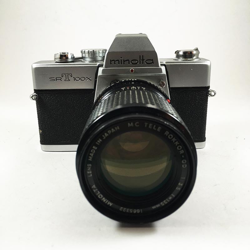 Minolta SRT 100X & 135mm 3.5
