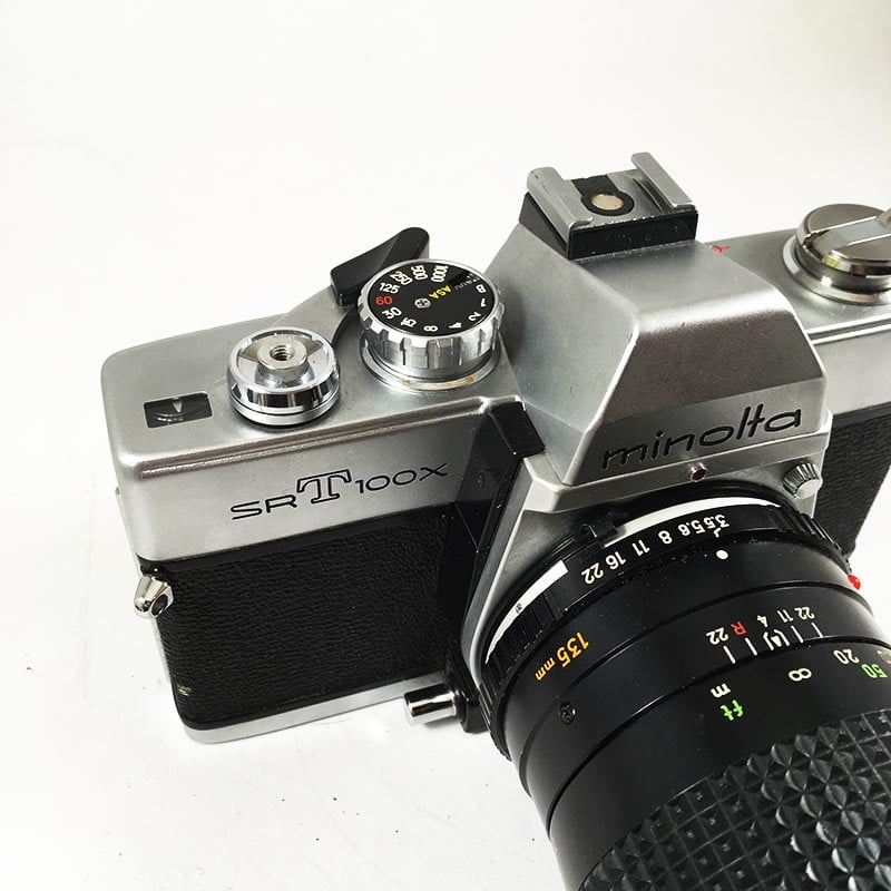 Minolta SRT 100X & 135mm 3.5