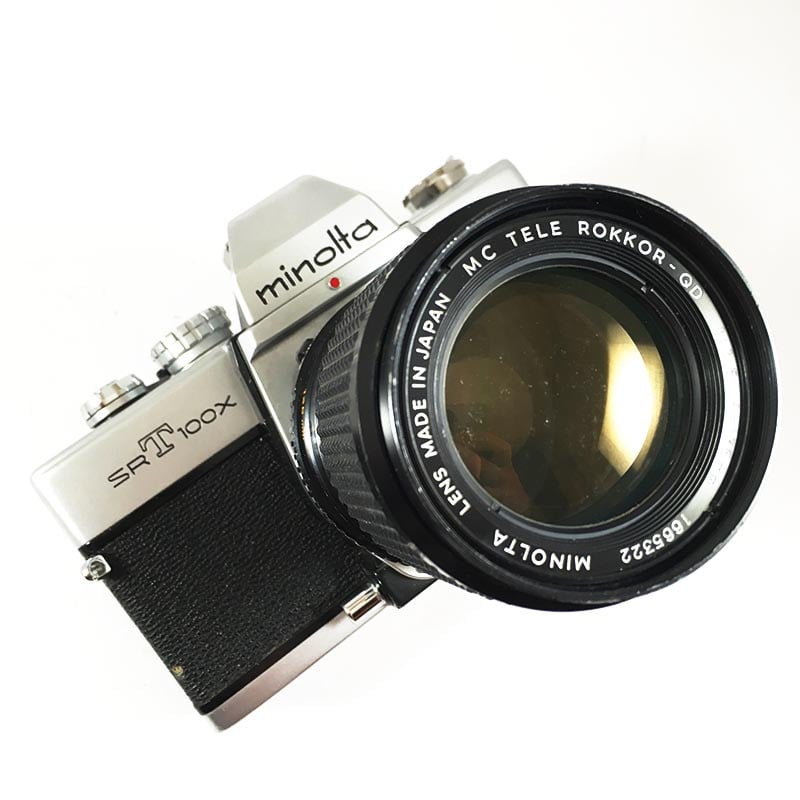 Minolta SRT 100X & 135mm 3.5