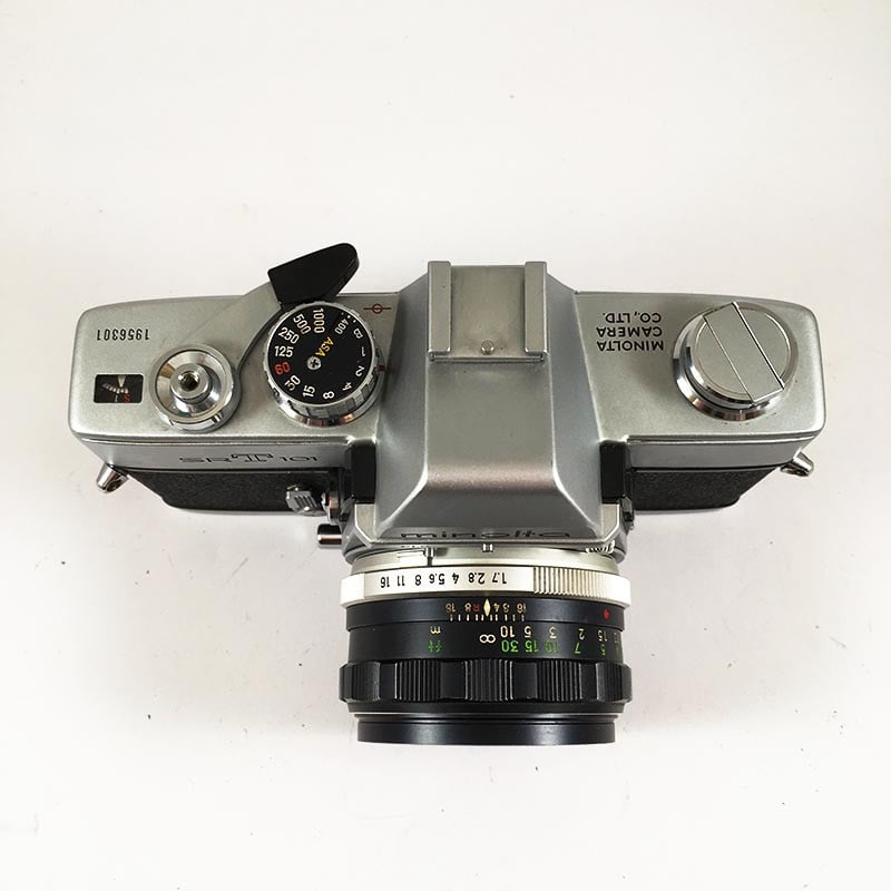 Minolta SRT 101 Chrome & Rokkor-PF 55mm 1.7