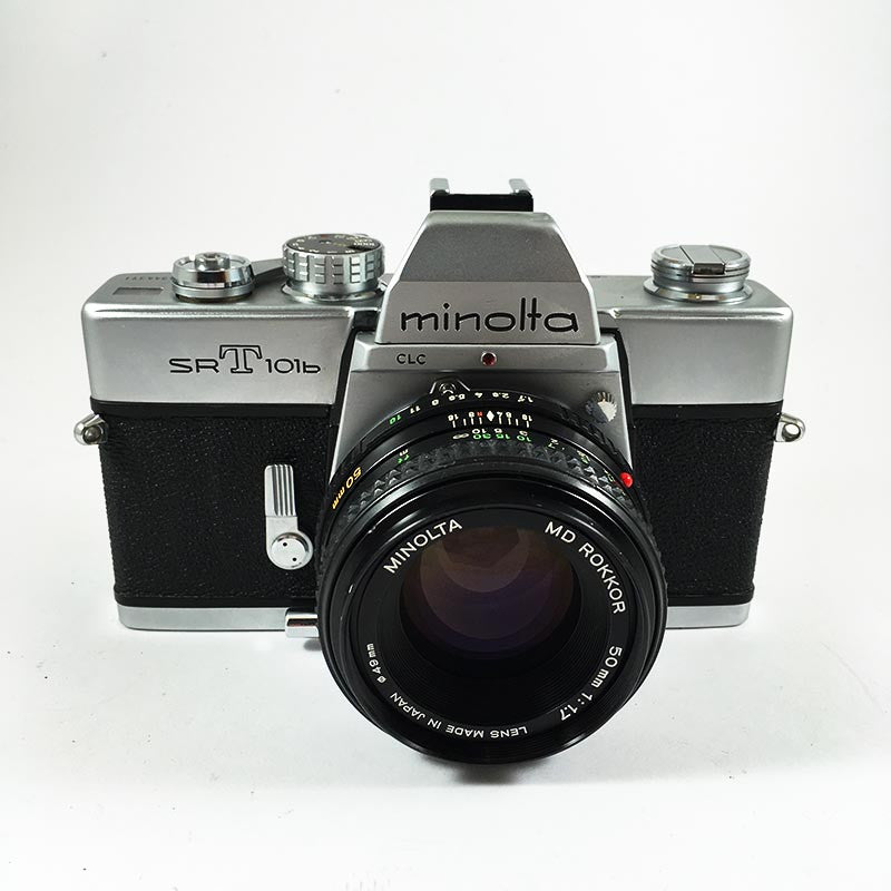 Minolta SRT 101b Chrome & 50mm 1.7