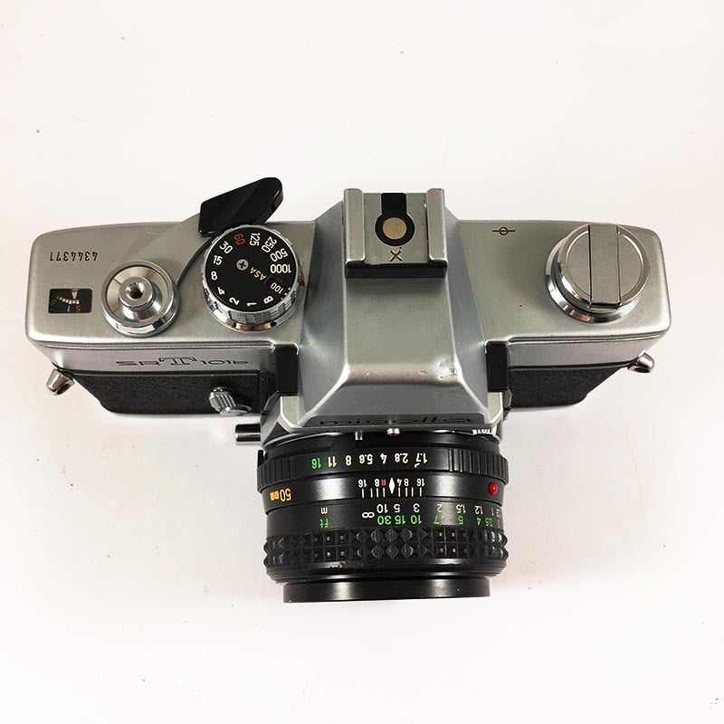 Minolta SRT 101b Chrome & 50mm 1.7